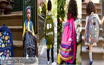 5 روش برای تزئین کوله پشتی کودکان