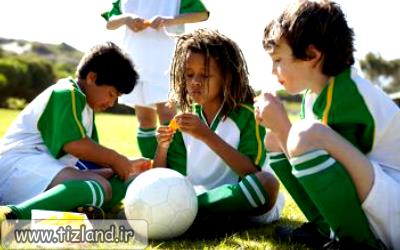 10 میان وعده برای ورزش های تیمی کودکان